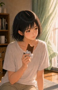 Quiet Frame Studioの基準となるMiaのideal face